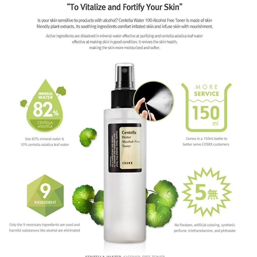 Centella Water Alcohol-Free Toner